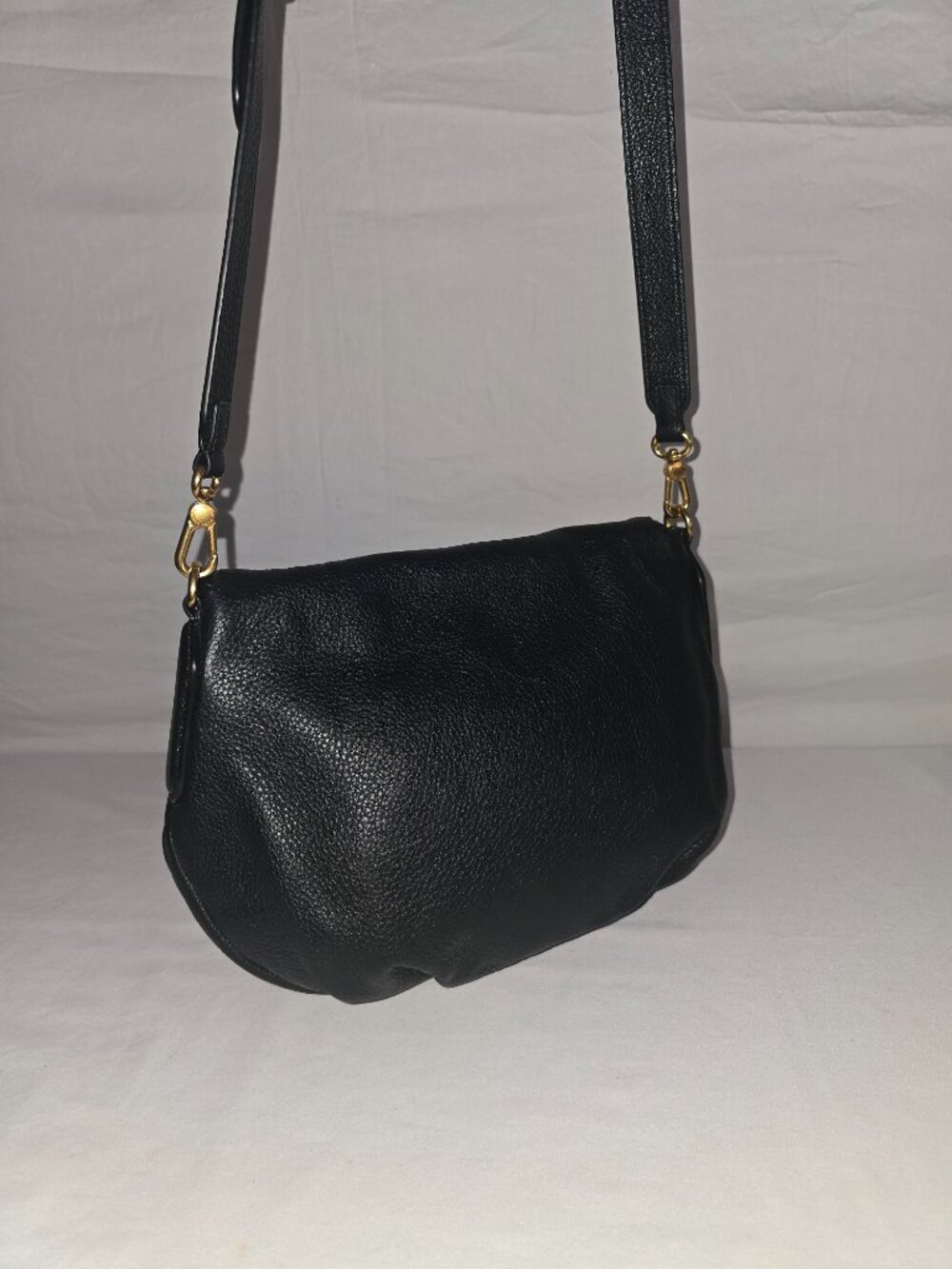 Marc by Marc Jacobs Classic Q Natasha Black Leather Crossbody Bag M0009408 - Picture 4 of 15